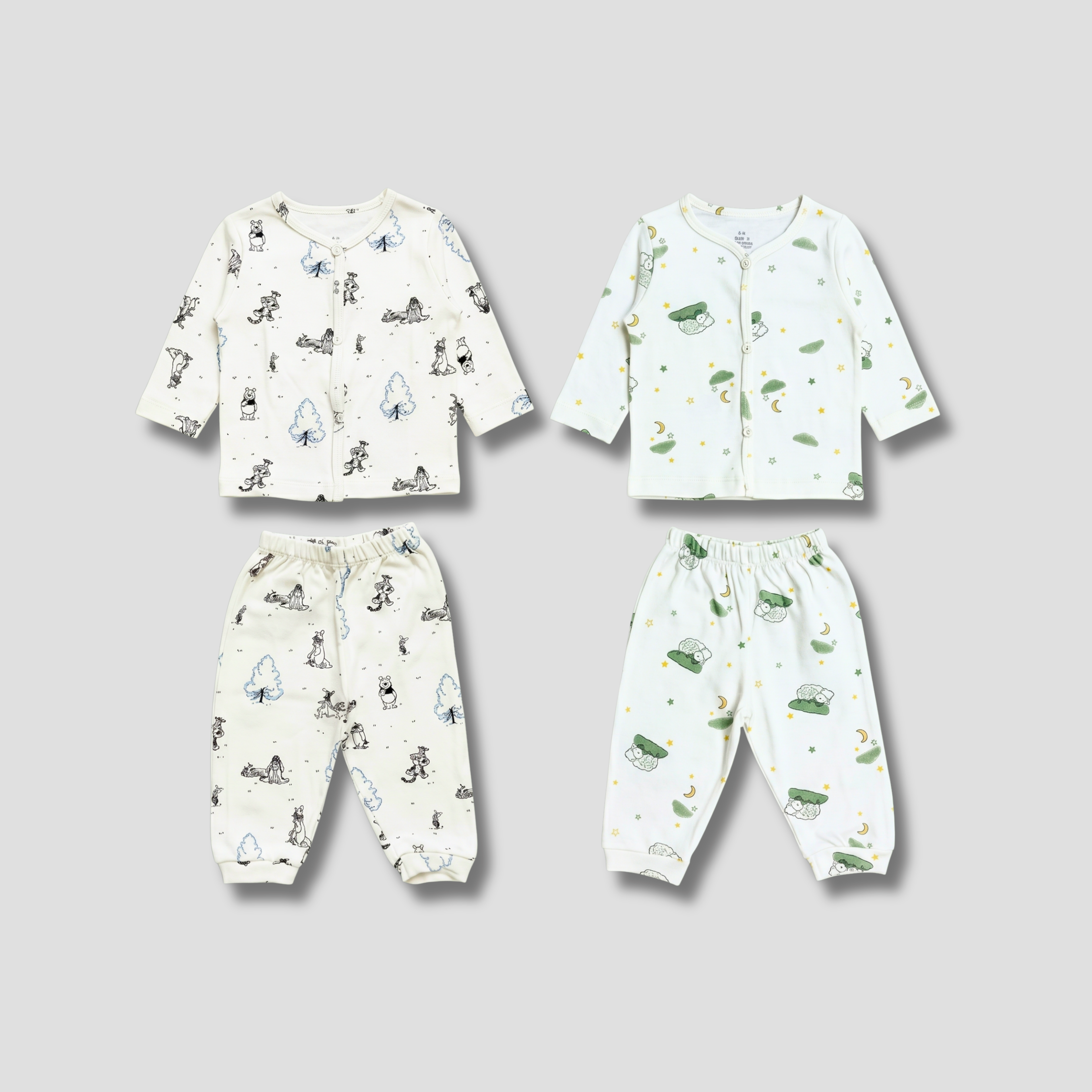 Baby Cotton Set Pack of 2 – Soft Prints