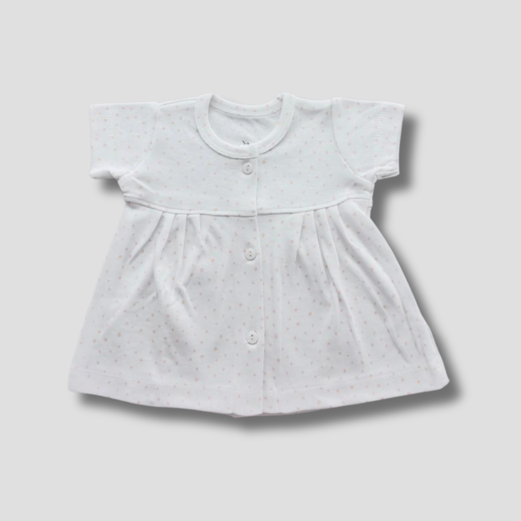 Newborn Cotton Frock Combo – Pack of 3