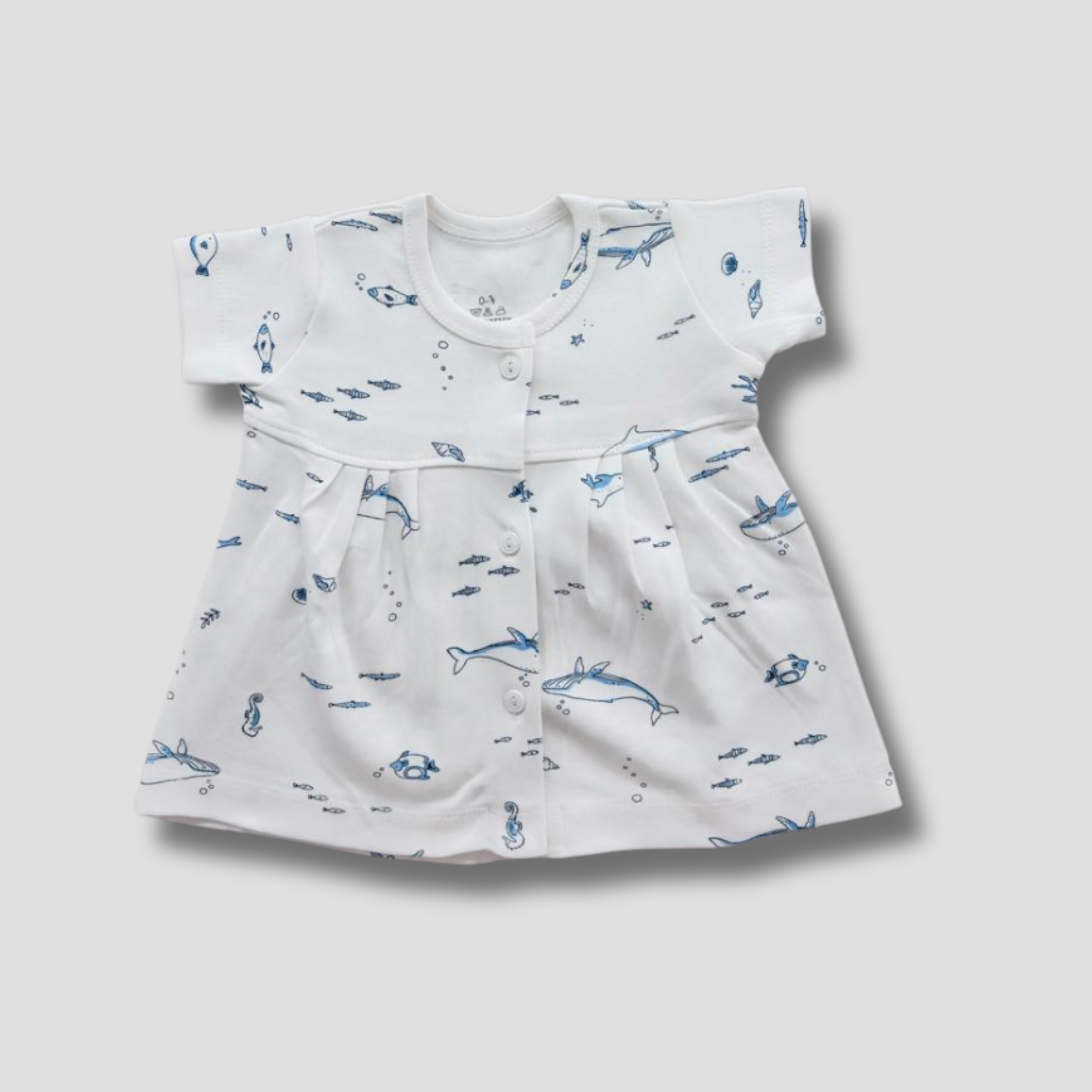 Newborn Cotton Frock Combo – Pack of 3