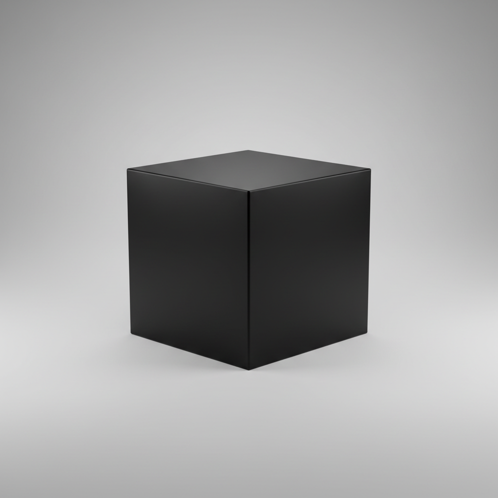 black squar box